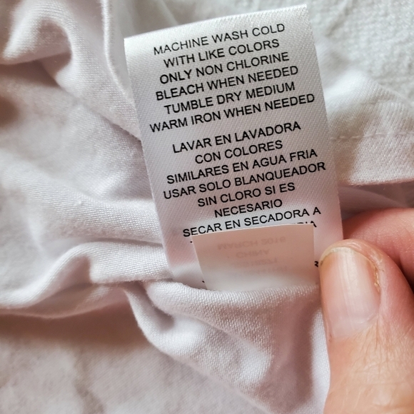 Joseph A White Scalloped Lace Sleeveless Sz. S Tank Top Tunic - Picture 5 of 11